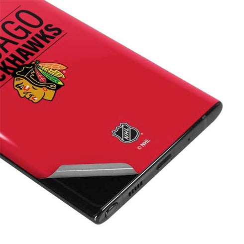 NHL Chicago Blackhawks Lineup Galaxy Note 10 Plus Skin