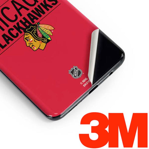 NHL Chicago Blackhawks Lineup Galaxy S10e Skin