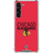 NHL Chicago Blackhawks Lineup Galaxy S24 FE Clear Case