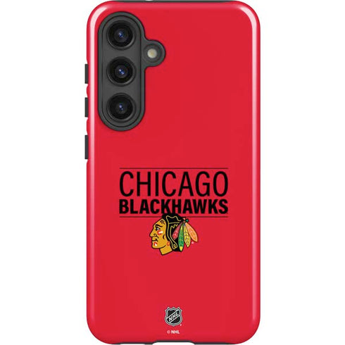 NHL Chicago Blackhawks Lineup Galaxy S25 Impact Case