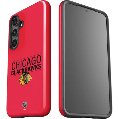NHL Chicago Blackhawks Lineup Galaxy S25 Impact Case
