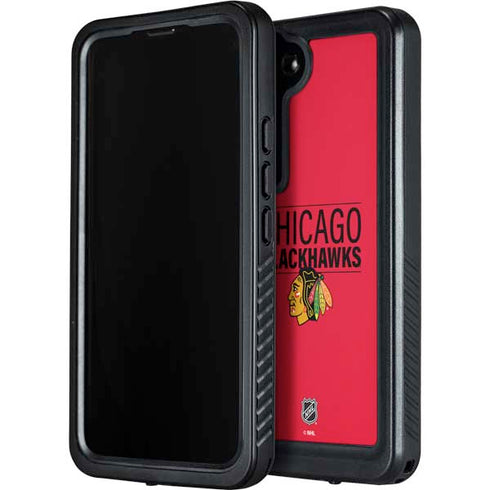 NHL Chicago Blackhawks Lineup Galaxy S24 Plus Waterproof Case