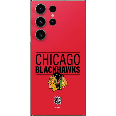 NHL Chicago Blackhawks Lineup Galaxy S24 Ultra Skin