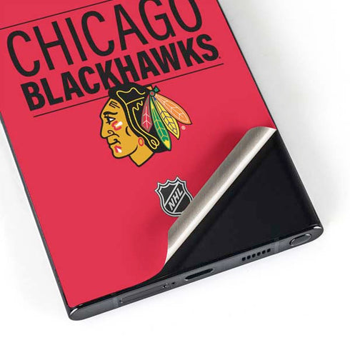 NHL Chicago Blackhawks Lineup Galaxy S25 Ultra Skin