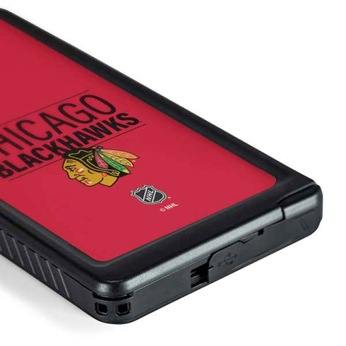 NHL Chicago Blackhawks Lineup Galaxy S24 Ultra Waterproof Case
