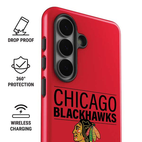 NHL Chicago Blackhawks Lineup Galaxy S26 Plus Impact Case