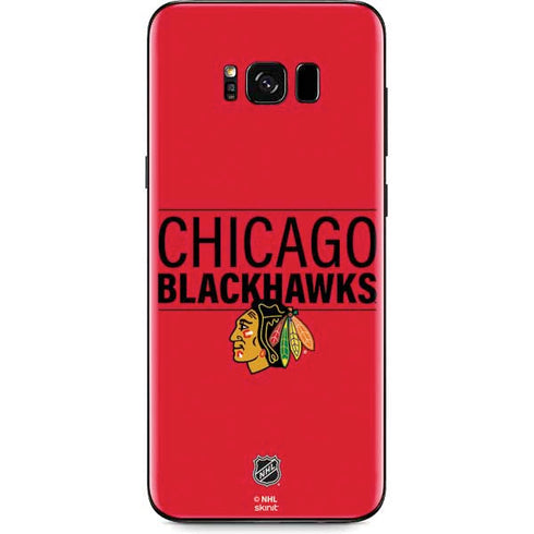 NHL Chicago Blackhawks Lineup Galaxy S8 Plus Skin