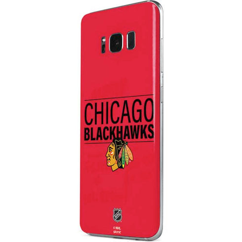 NHL Chicago Blackhawks Lineup Galaxy S8 Skin