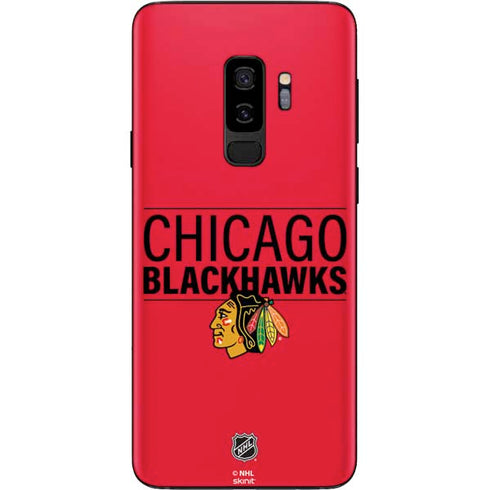 NHL Chicago Blackhawks Lineup Galaxy S9 Plus Skin
