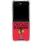 NHL Chicago Blackhawks Lineup Galaxy Z Flip6 Clear Case