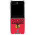 NHL Chicago Blackhawks Lineup Galaxy Z Flip6 Clear Case