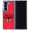 NHL Chicago Blackhawks Lineup Galaxy Z Fold5 5G Clear Case