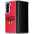 NHL Chicago Blackhawks Lineup Galaxy Z Fold5 5G Clear Case