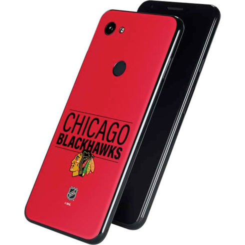 NHL Chicago Blackhawks Lineup Google Pixel 3a XL Skin