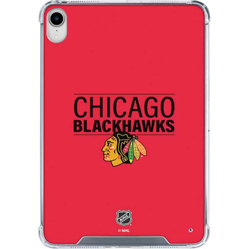 NHL Chicago Blackhawks Lineup iPad 11th Gen (2025) Clear Case