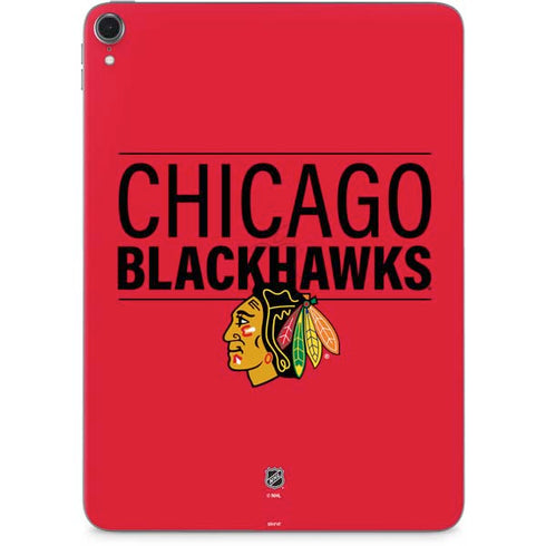 NHL Chicago Blackhawks Lineup Apple iPad Pro Skin