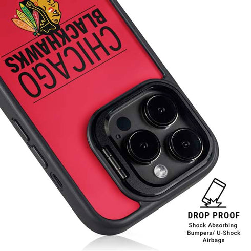 NHL Chicago Blackhawks Lineup iPhone 14 Pro Kickstand Case