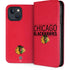 NHL Chicago Blackhawks Lineup iPhone 15 Plus Folio Case