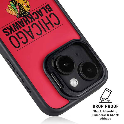 NHL Chicago Blackhawks Lineup iPhone 15 Plus Kickstand Case