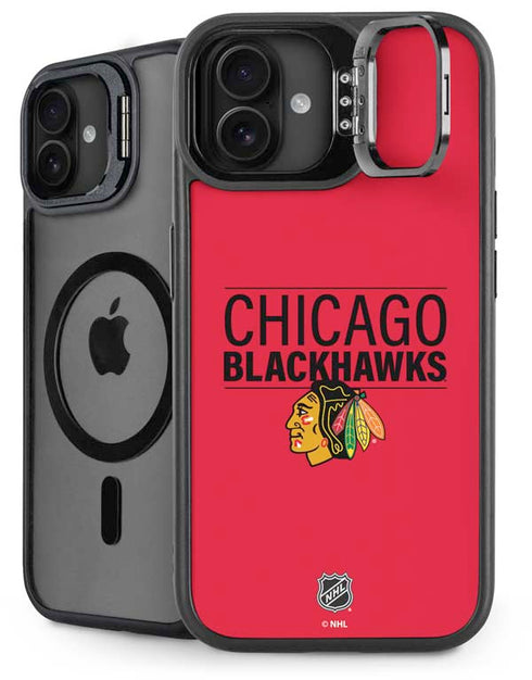 NHL Chicago Blackhawks Lineup iPhone 16 Plus Kickstand Case