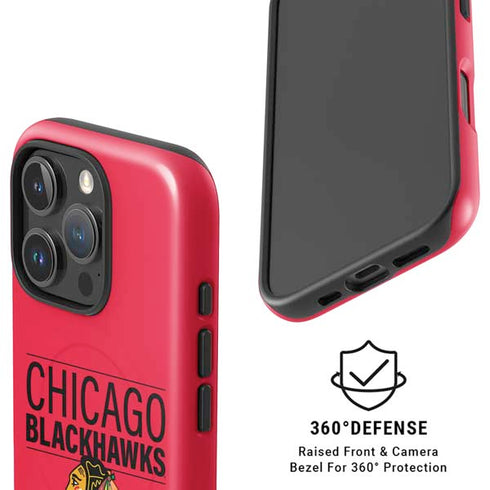 NHL Chicago Blackhawks Lineup iPhone 16 Pro Magsafe Impact Case