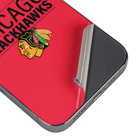 NHL Chicago Blackhawks Lineup iPhone 16 Pro Skin