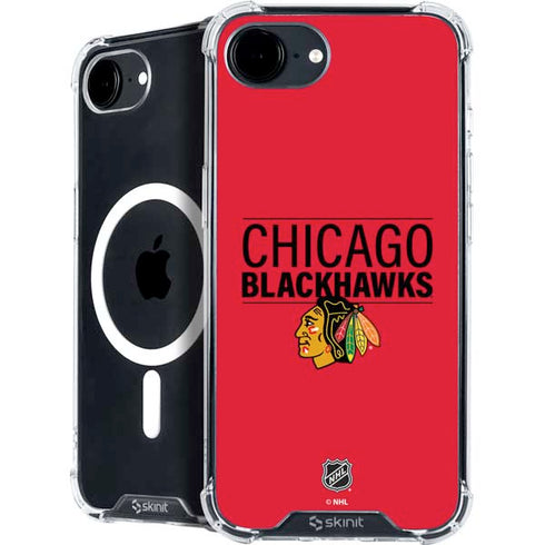 NHL Chicago Blackhawks Lineup iPhone 16e MagSafe Case