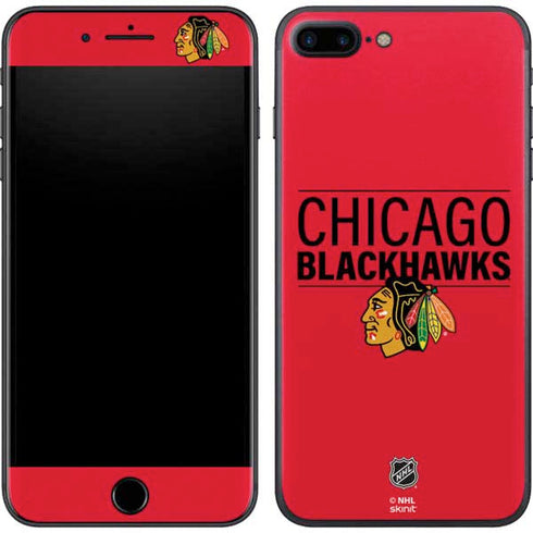 NHL Chicago Blackhawks Lineup iPhone 8 Plus Skin