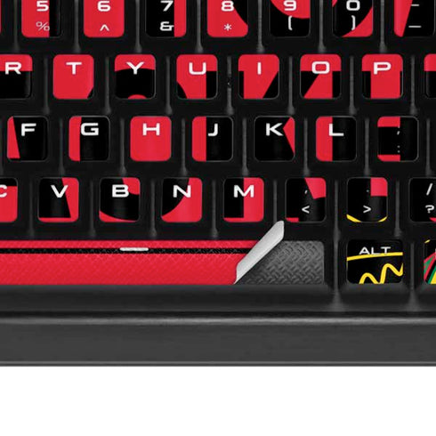 NHL Chicago Blackhawks Lineup K95 RGB PLATINUM Mechanical Gaming Keyboard Skin