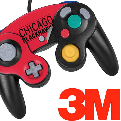 NHL Chicago Blackhawks Lineup Nintendo GameCube Controller Skin