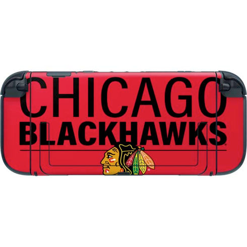 NHL Chicago Blackhawks Lineup Nintendo Switch 2 (2025) with Joy-Con Skin