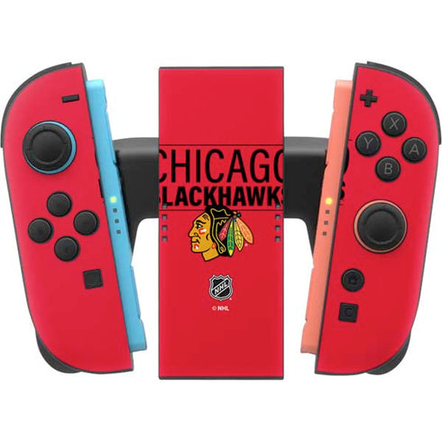 NHL Chicago Blackhawks Lineup Nintendo Switch 2 (2025) Joy-Con Controller Skin