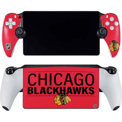 NHL Chicago Blackhawks Lineup PlayStation Portal Remote Player Skin