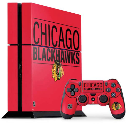 NHL Chicago Blackhawks Lineup PlayStation PS4 Skins