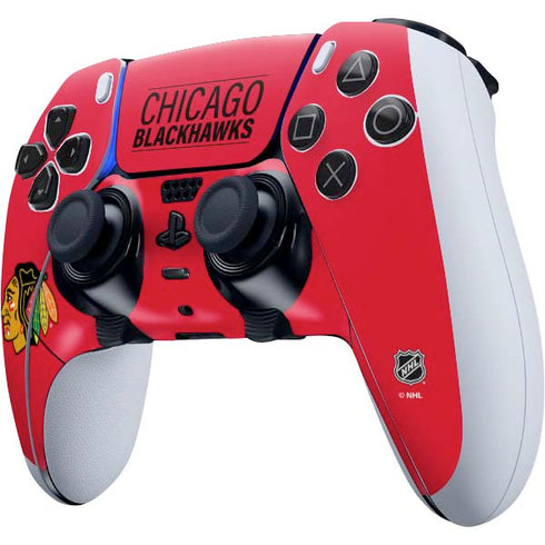 NHL Chicago Blackhawks Lineup PS5 DualSense Edge Pro Controller Skin