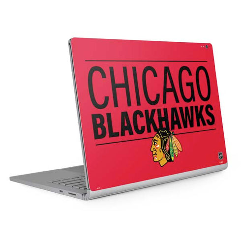 NHL Chicago Blackhawks Lineup Surface Book 2 13.5in Skin