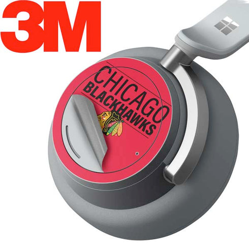 NHL Chicago Blackhawks Lineup Surface Headphones Skin