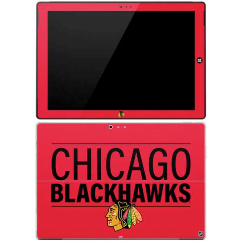 NHL Chicago Blackhawks Lineup Surface Pro 3 Skin
