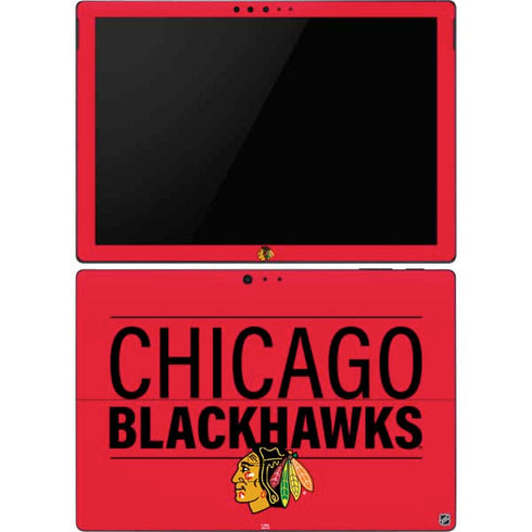 NHL Chicago Blackhawks Lineup Surface Pro 6 Skin