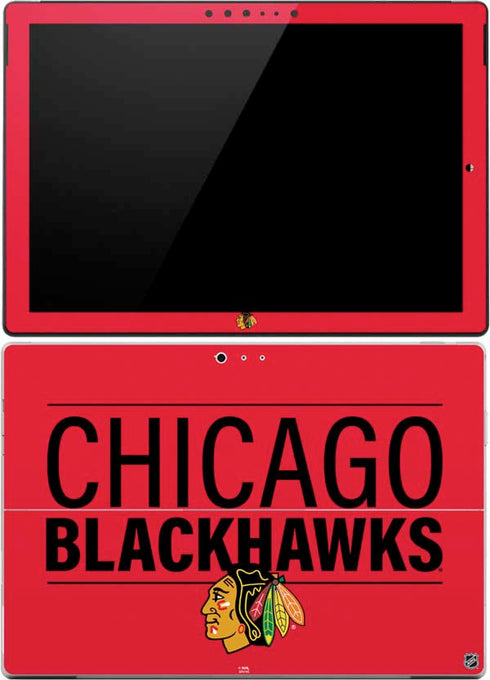 NHL Chicago Blackhawks Lineup Surface Pro (2017) Skin