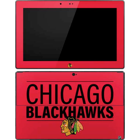 NHL Chicago Blackhawks Lineup Surface Pro Tablet Skin
