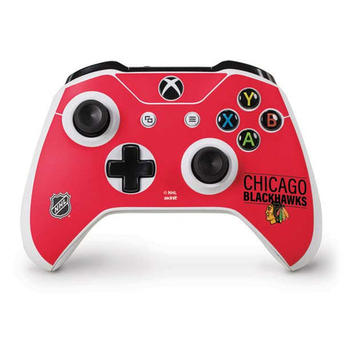 NHL Chicago Blackhawks Lineup Xbox One S Controller Skin