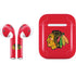 NHL Chicago Blackhawks Solid Background Apple AirPods Skin