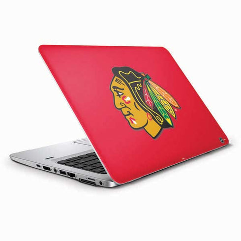 NHL Chicago Blackhawks Solid Background HP Elitebook Skin