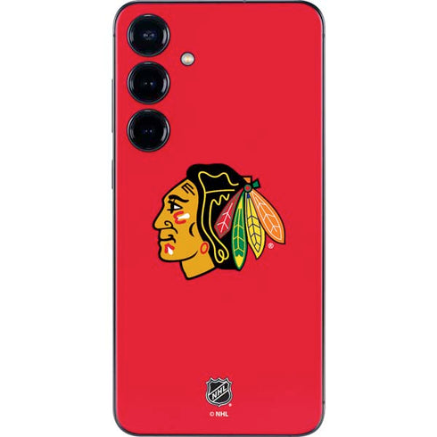 NHL Chicago Blackhawks Solid Background Galaxy A16 5G Skin