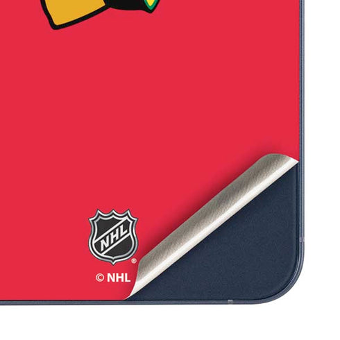 NHL Chicago Blackhawks Solid Background Galaxy A36 5G Skin