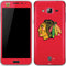 NHL Chicago Blackhawks Solid Background Galaxy J3 Skin