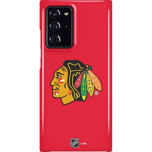 NHL Chicago Blackhawks Solid Background Galaxy Cases