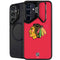 NHL Chicago Blackhawks Solid Background Galaxy S25 Kickstand Case