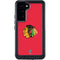 NHL Chicago Blackhawks Solid Background Galaxy S24 Plus Waterproof Case